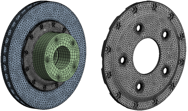 Figure 2: Finite Element Model Mesh